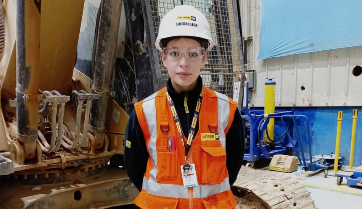 Finning Cat incorpora la primera mujer técnica en mantenimiento 