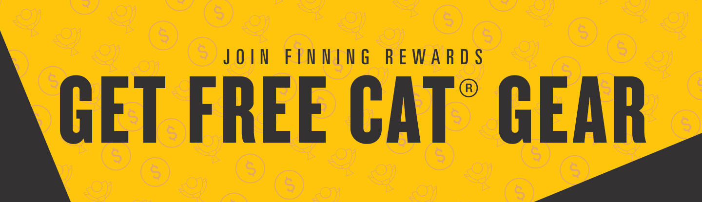 Join Finning Rewards, get free Cat Gear