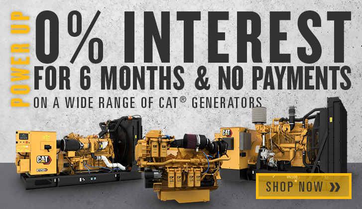 POWER UP with CAT® Generators