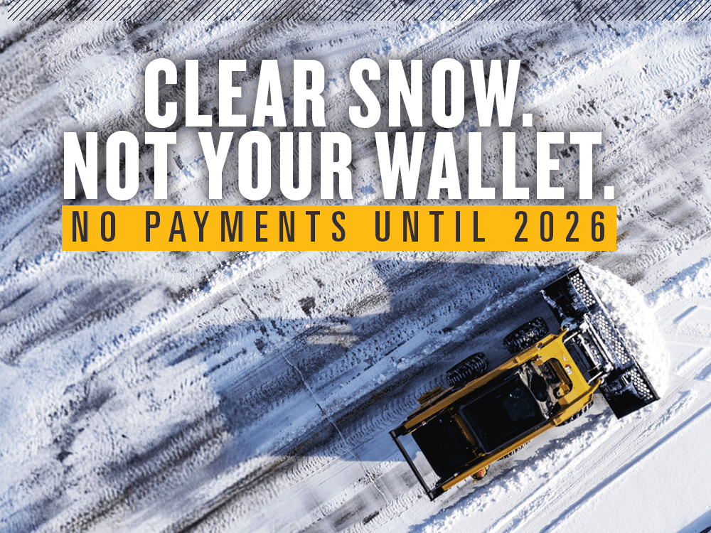 Clear snow. Not your wallet. No payments until 2026.
