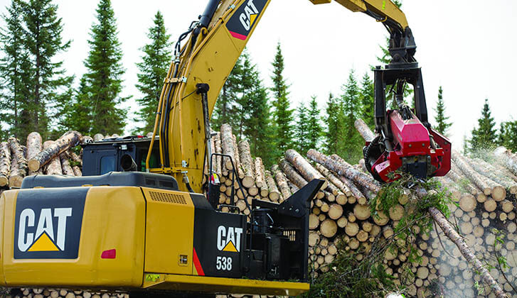 Cat Forestry Machine