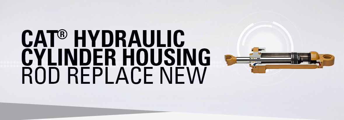 CAT® Hydraulic Cylinder Rod Replace with New