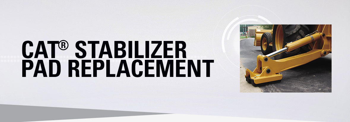 CAT® Stabilizer Pad Replacement