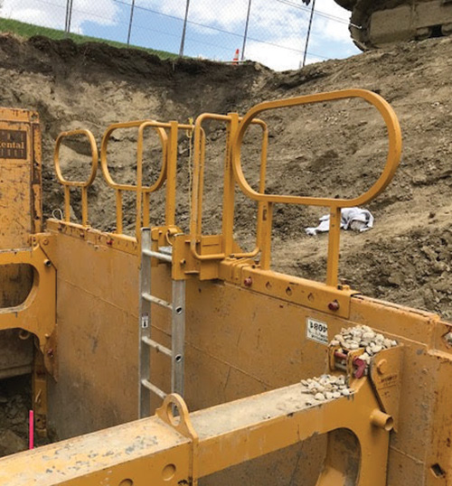 Example of our catwalks & ladders in action