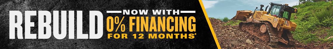 Rebuild now with 0% financing for 12 months