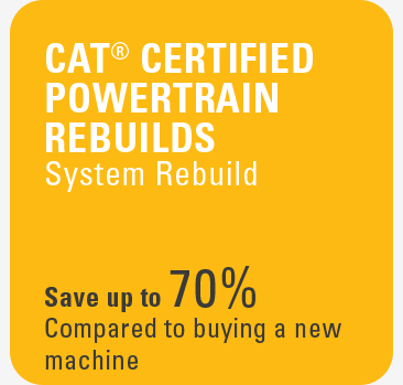 Cat Certified Powertrain Rebuilds - System rebuild