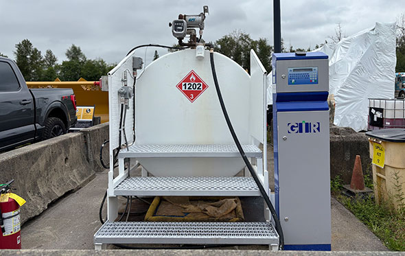 Diesel station