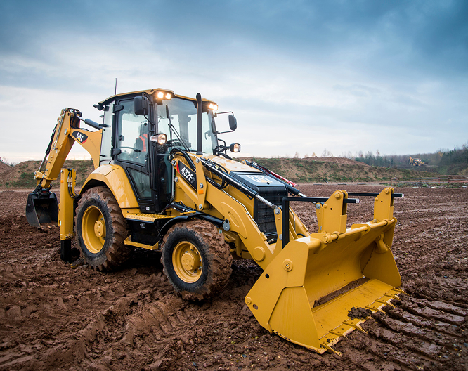 backhoe loader