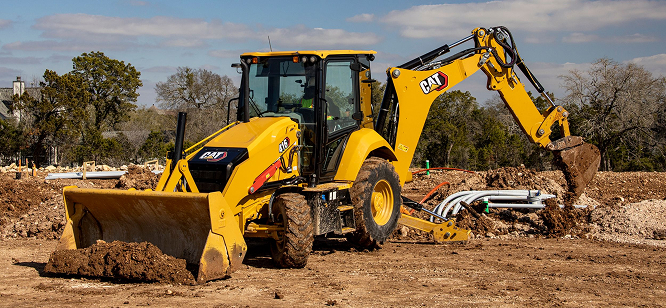 backhoe loader