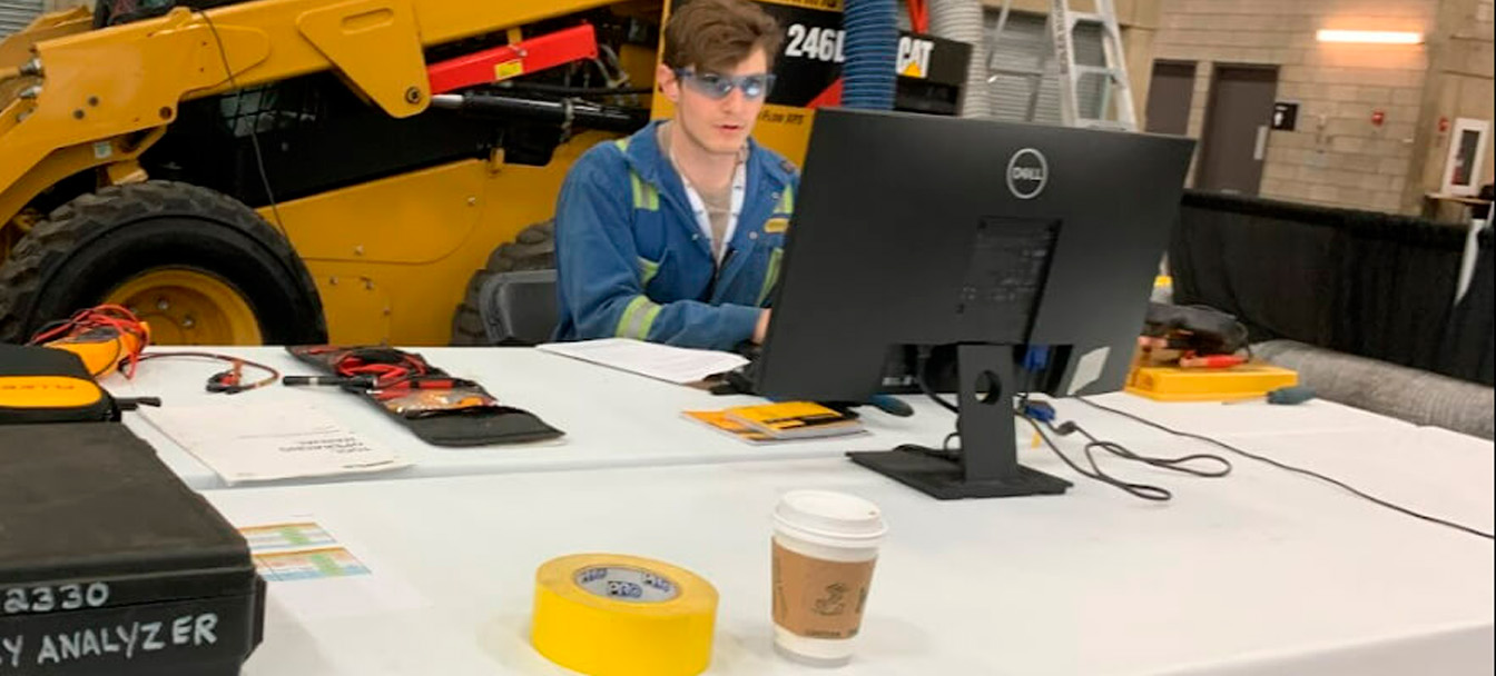 Apprentice Dante Bravato wins bronze at Skills Alberta