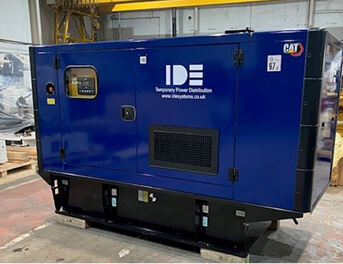 finning delivers gen set ide