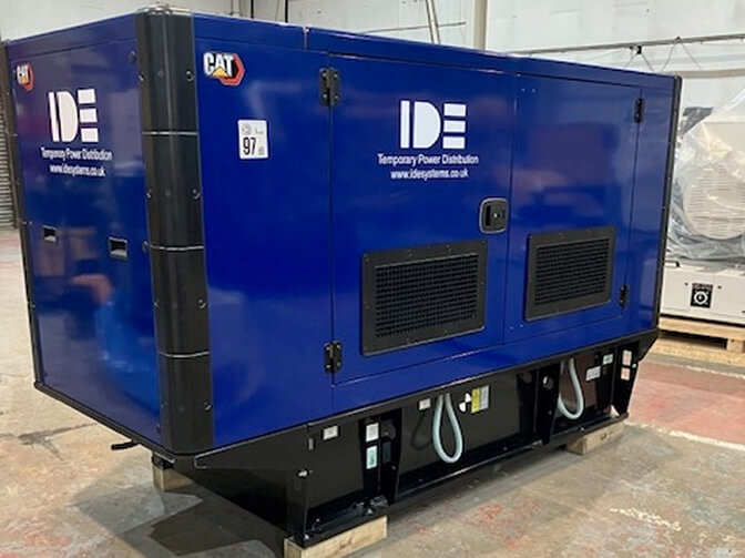 finning delivers gen set ide