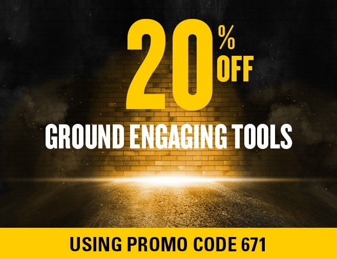 20% Off Ground Engaging Tools