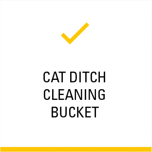 Cat Digging Bucket
