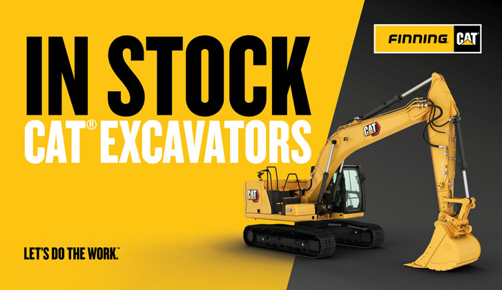 In Stock - Cat® Excavators