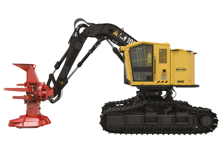 Weiler B458 Talador Apilador de Cadena