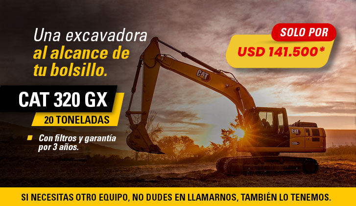 EXCAVADORA 320 GX