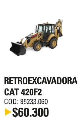 RETROEXCAVADORA CAT 420F2