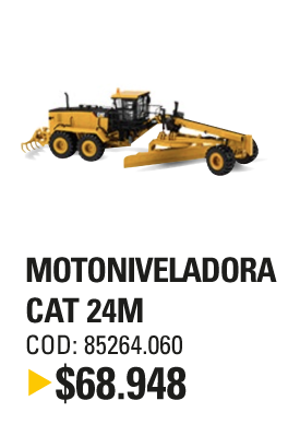 MOTONIVELADORA CAT 24M