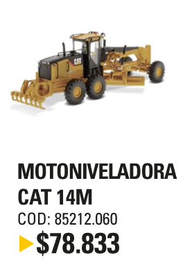 MOTONIVELADORA CAT 14M