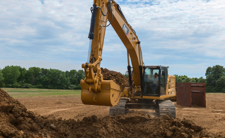 Excavadora cat 330 - campaña bcp