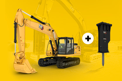 Excavadora 320GX + martillo H115GCS