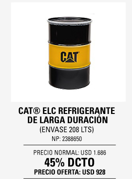 Cat® ELC Refrigerante  de larga duración