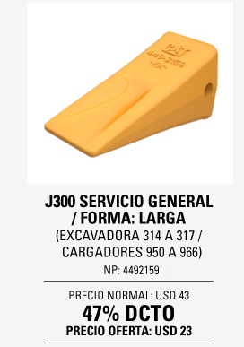 J300 Servicio General / Forma: Larga