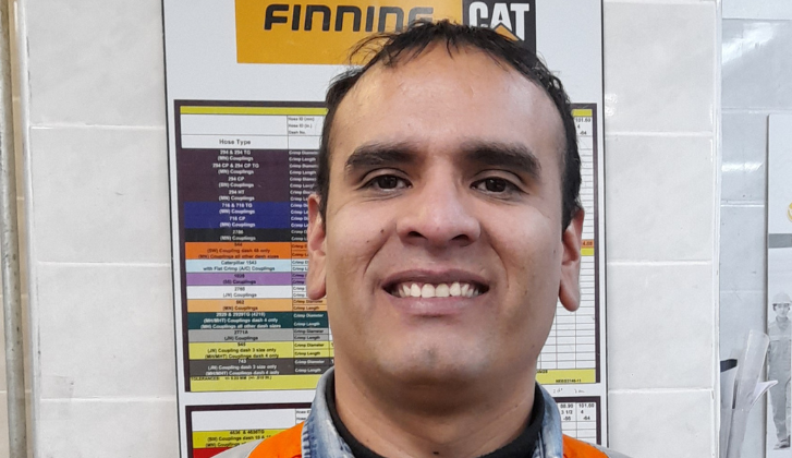 Marcelo Casas: Asistente Técnico en la mina Veladero