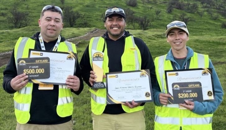 Desafío Mundial de Operadores Cat: Chile ya tiene a su representante