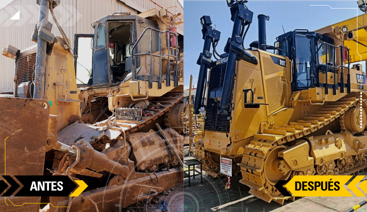 Minera Algorta Norte opta por reconstrucción de equipos Cat