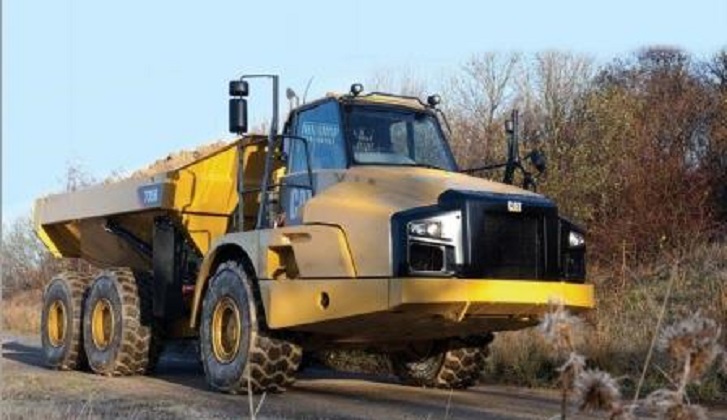 Nuevo Modelo De Camión Articulado 735 B Cat